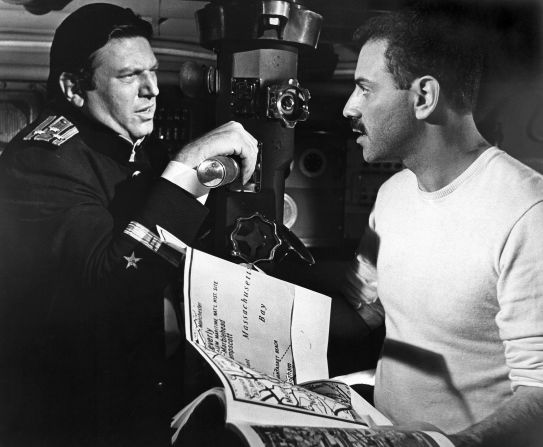 Arkin, right, and Theodore Bikel appear in the 1966 war comedy "The Russians Are Coming, The Russians Are Coming." It was Arkin's first starring film role, and he was nominated for an Academy Award.