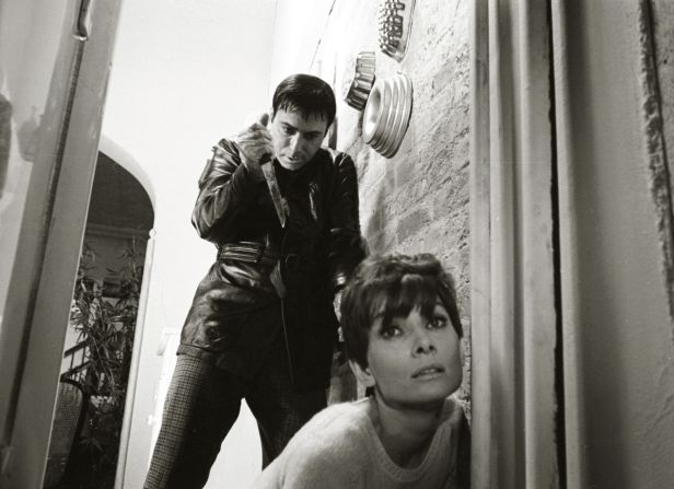 Arkin stars with Audrey Hepburn in the 1967 film "Wait Until Dark." 