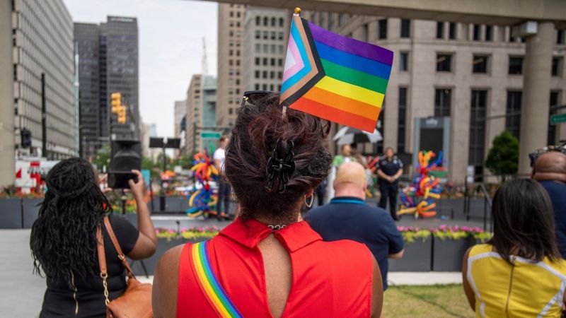NextImg:News directors at Michigan TV station ousted after telling staff to 'get both sides' of Pride coverage | CNN Business