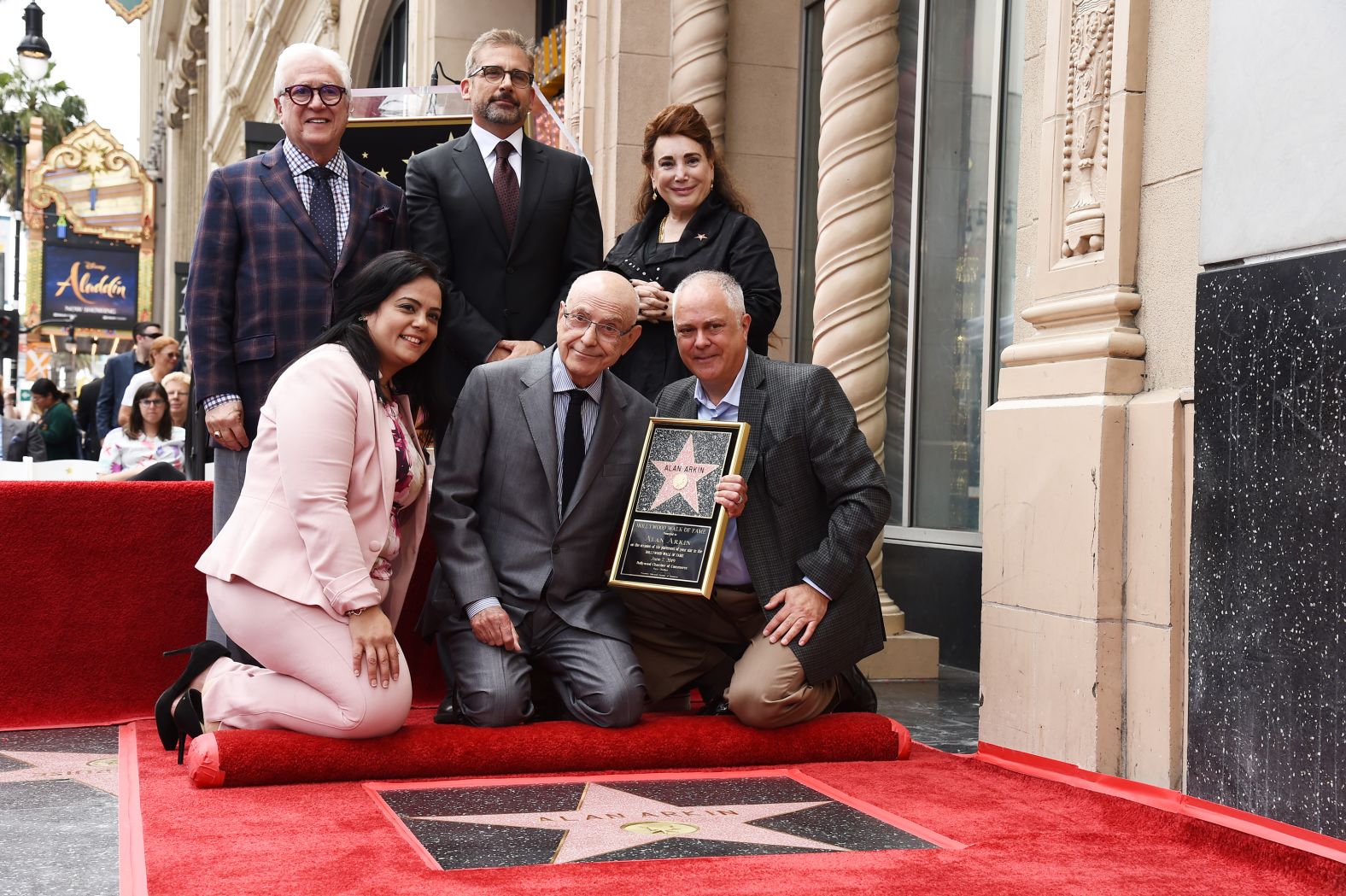 Arkin receives a star on the Hollywood Walk of Fame in 2019.