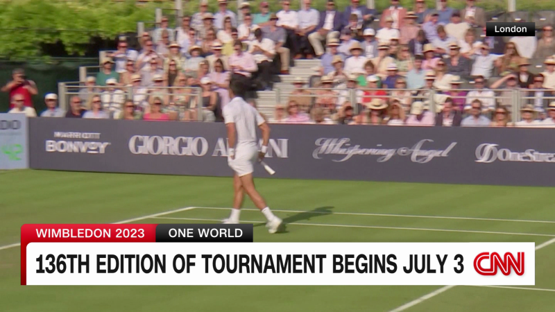 Wimbledon breaks with over a century of tradition | CNN
