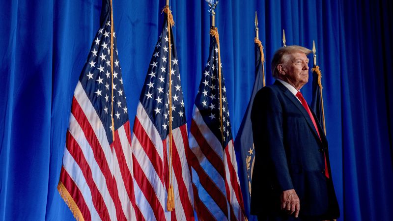 NextImg:Trump once said a president under felony indictment would grind the government to a halt and create a constitutional crisis | CNN Politics