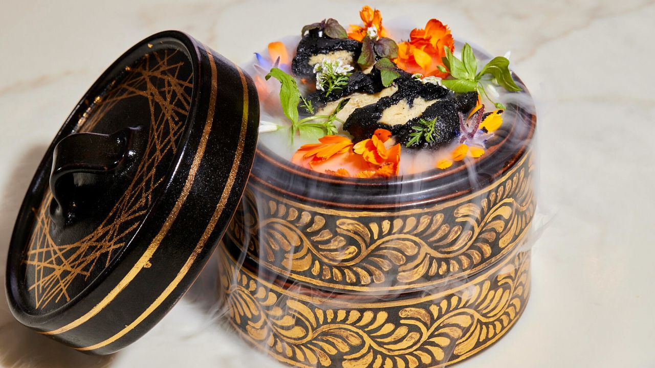Ujpside Foods' cultivated chicken is on the menu at Bar Crenn.
