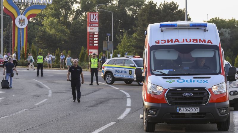 NextImg:Two dead in Moldova airport shooting and gunman detained | CNN