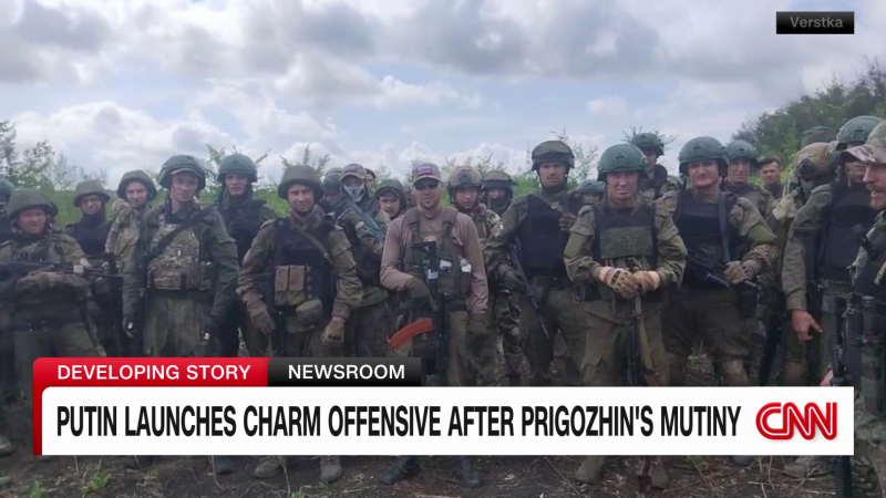 Putin launches charm offensive after Prighozin’s mutiny | CNN