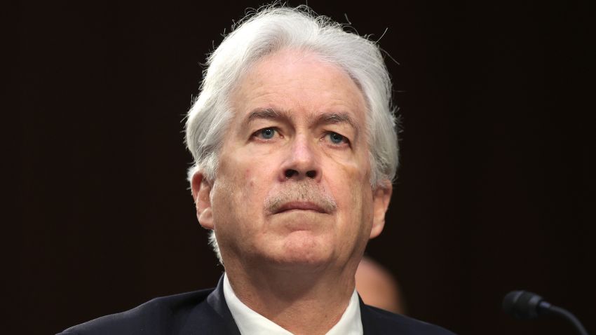 Central Intelligence Agency (CIA) Director William Burns testifies before the Senate Intelligence Committee on March 10, 2022 in Washington, DC. The committee held a hearing on worldwide threats.