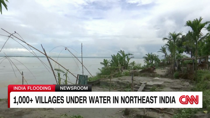 Villages in India’s Assam state inundated by floods | CNN