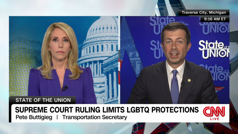 Buttigieg: Supreme Court ‘chipping away at the equality and the rights’ of LGBTQ Americans | CNN Politics