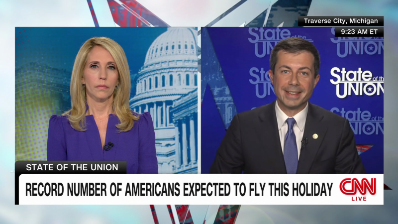 Buttigieg gives update on air travel after week of chaos | CNN Politics
