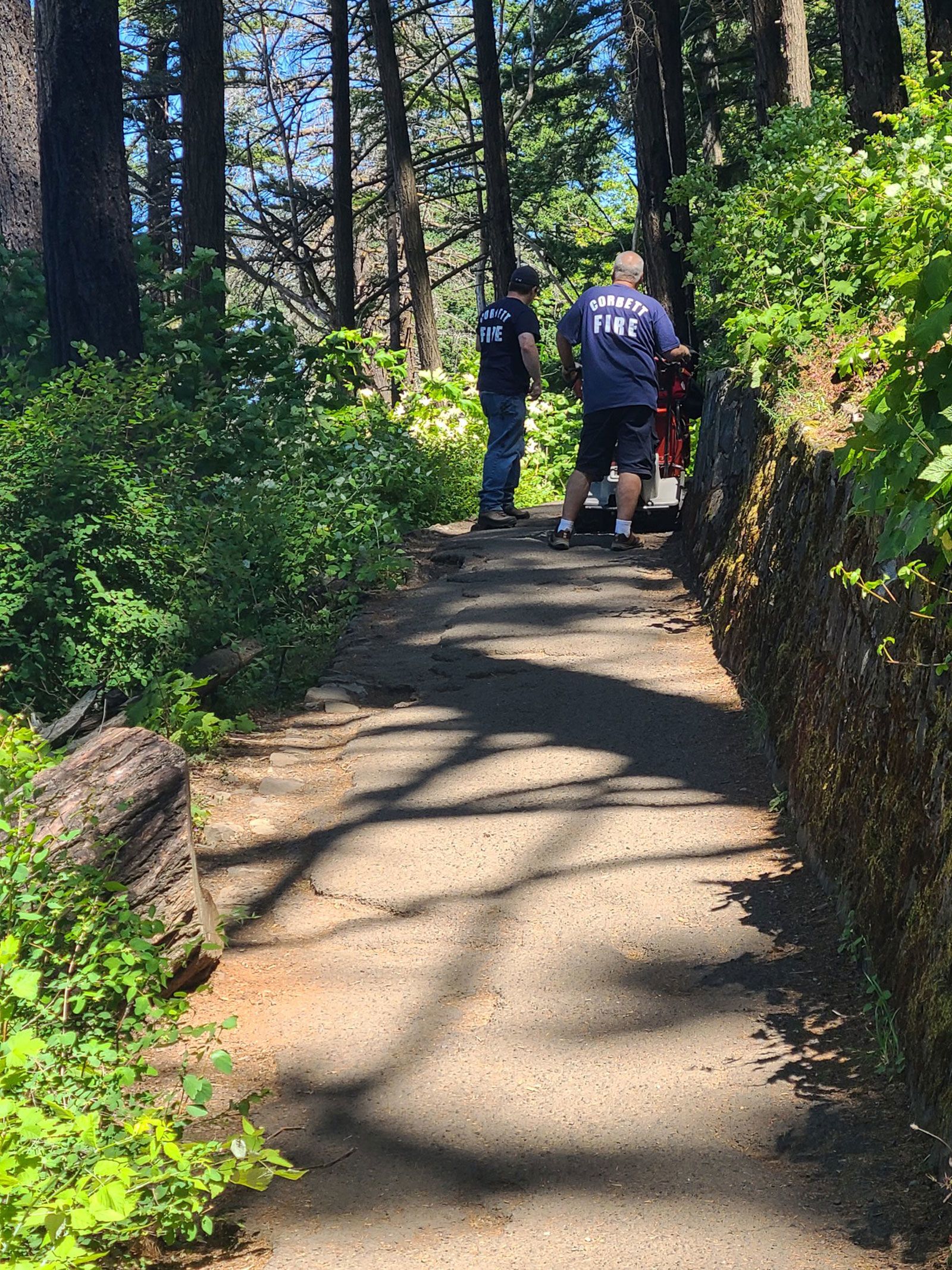 Oregon boy who survived 50ft fall from a cliff pictured after momdied  trying to save him