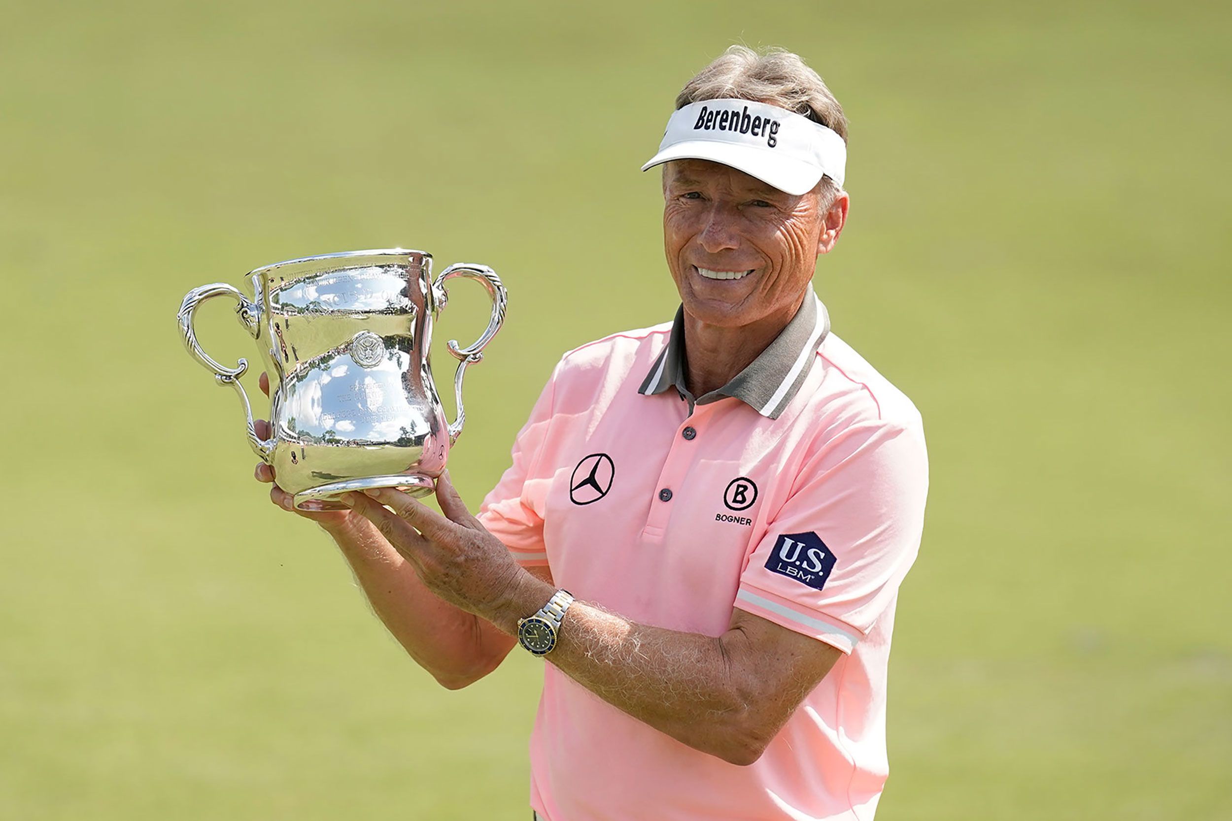 Bernhard Langer Sets PGA Tour Champions Win Record in Runaway Victory at U.S. Senior Open