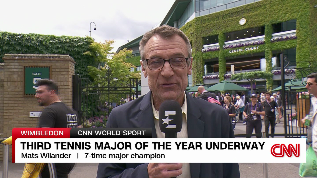 Tennis great Mats Wilander previews Wimbledon CNN