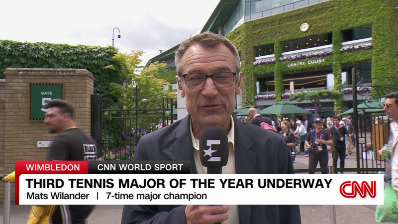 Tennis great Mats Wilander previews Wimbledon | CNN
