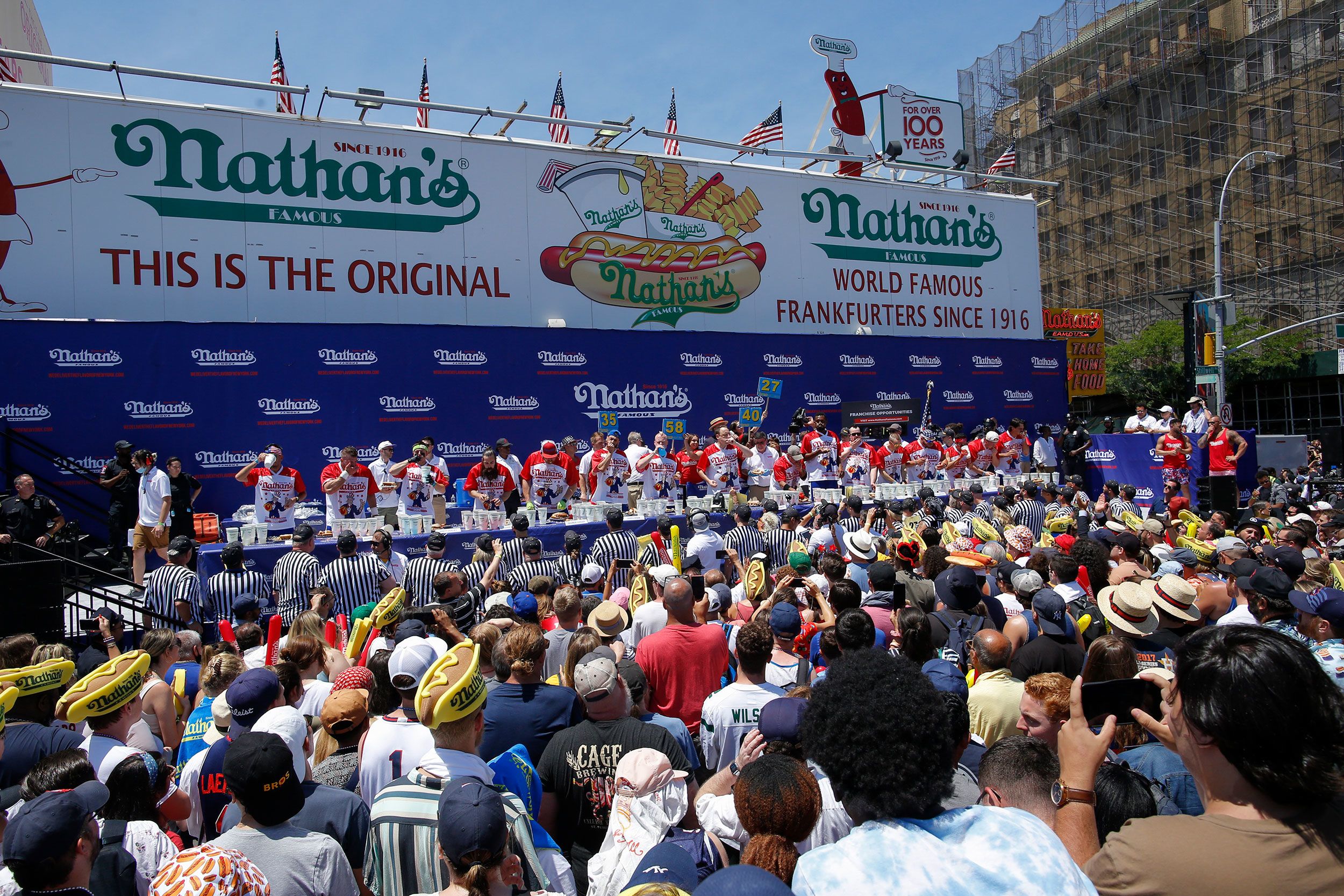 2023 Hot Dog Eating Contest Tshirts – Nathan's Famous