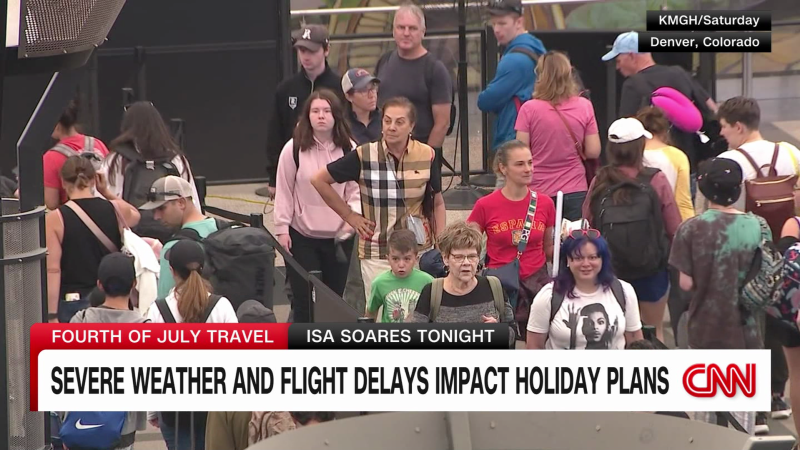 Severe weather and flight delays impact holiday plans | CNN