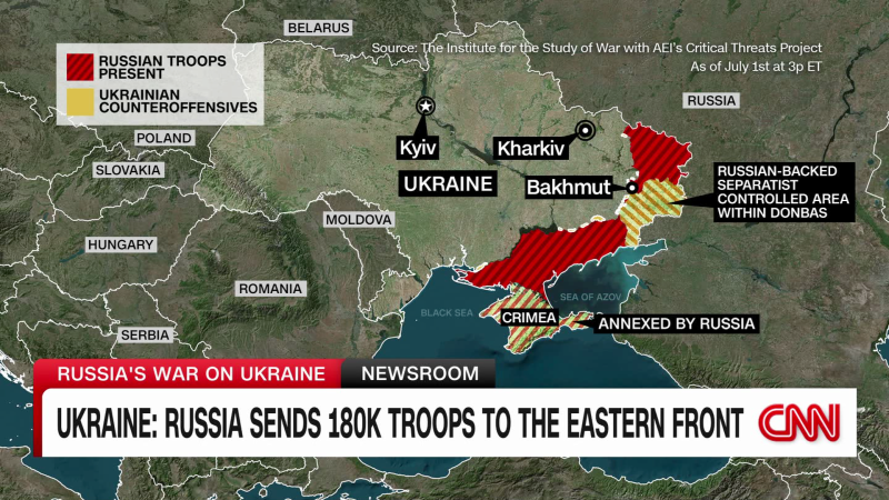 Ukraine’s counteroffensive makes slow progress | CNN