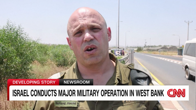 NextImg:Israel's massive military operation in Jenin | CNN
