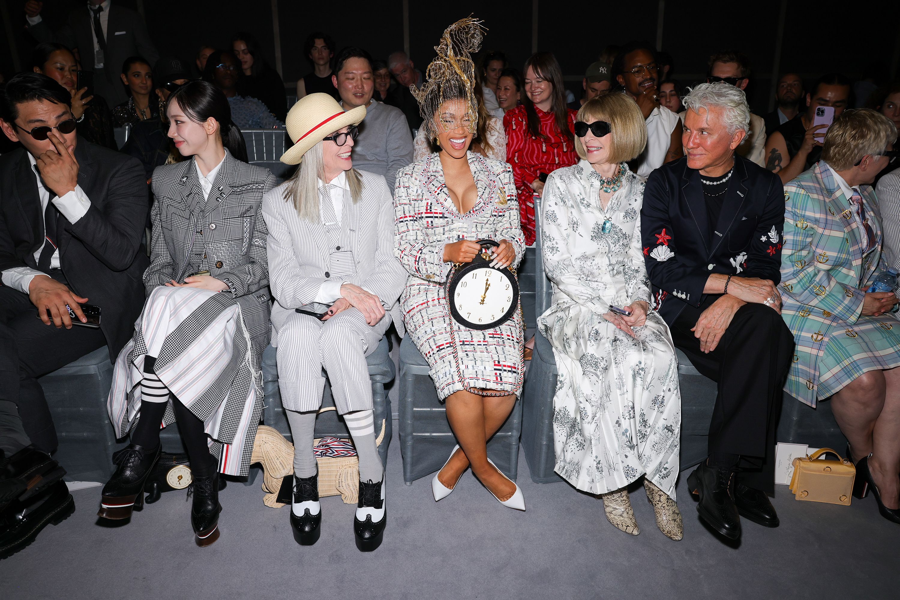 Anna Wintour & Baz Luhrmann - Louis Vuitton Spring Summer 2023