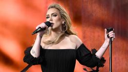 Adele performs on stage as American Express present BST Hyde Park in Hyde Park on July 02, 2022 in London, England.