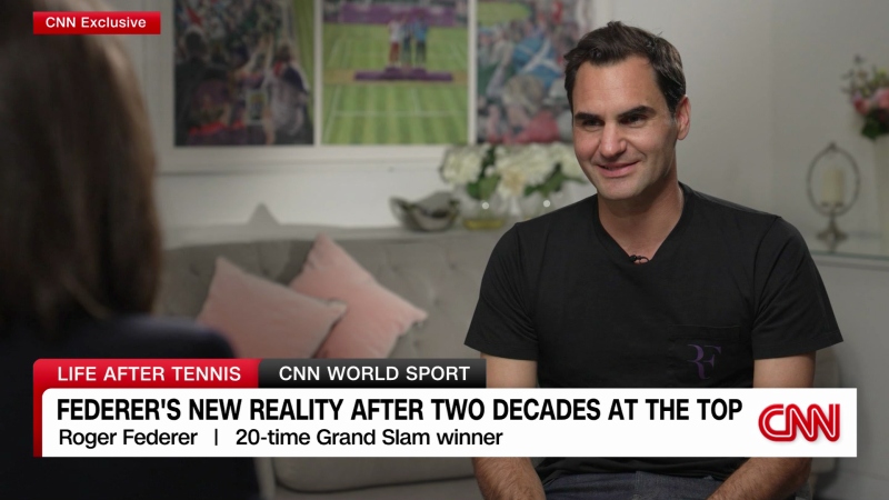 Roger Federer’s new reality after two decades at the top of tennis | CNN