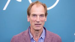 Julian Sands poses during the 76th Venice Film Festival at Palazzo del Casino on the Lido in Venice, Italy, in 2019.