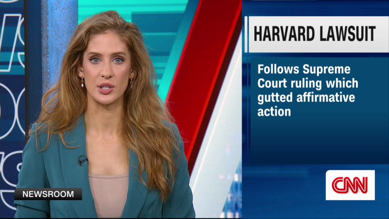 Minority groups sue Harvard University over legacy admissions | CNN
