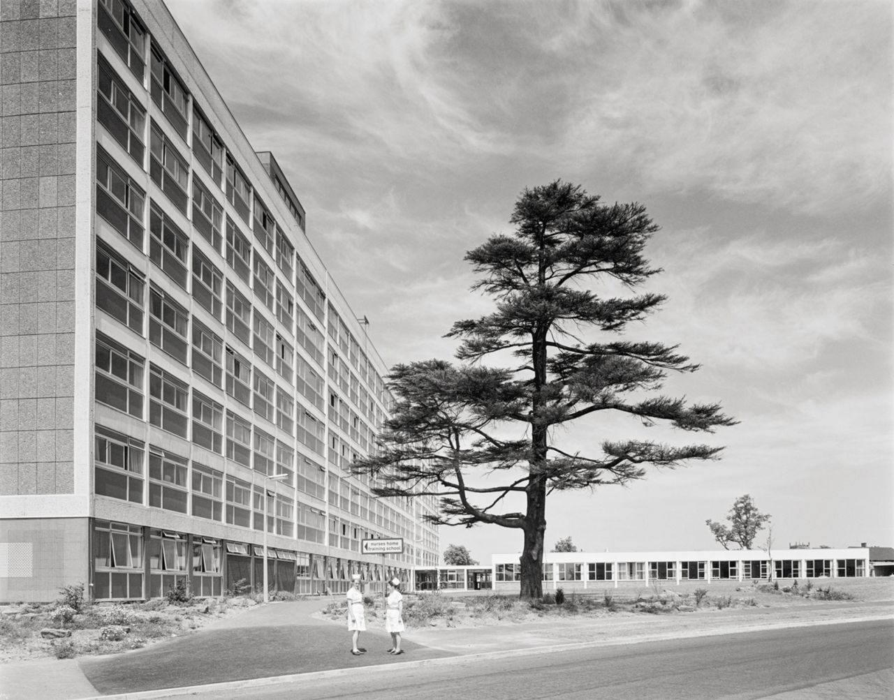 A new nurses' training school at Walsgrave Hospital, Coventry, in 1969.