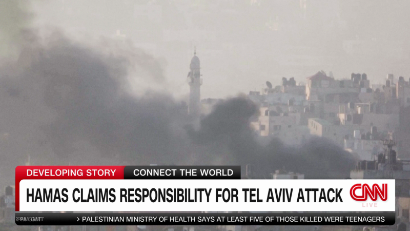 NextImg:Hamas claims responsibility for Tel Aviv ramming attack, says it's response to Jenin operation | CNN