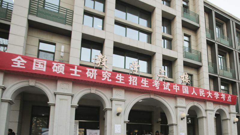 NextImg:China detains graduate who allegedly stole data for website rating students' attractiveness | CNN