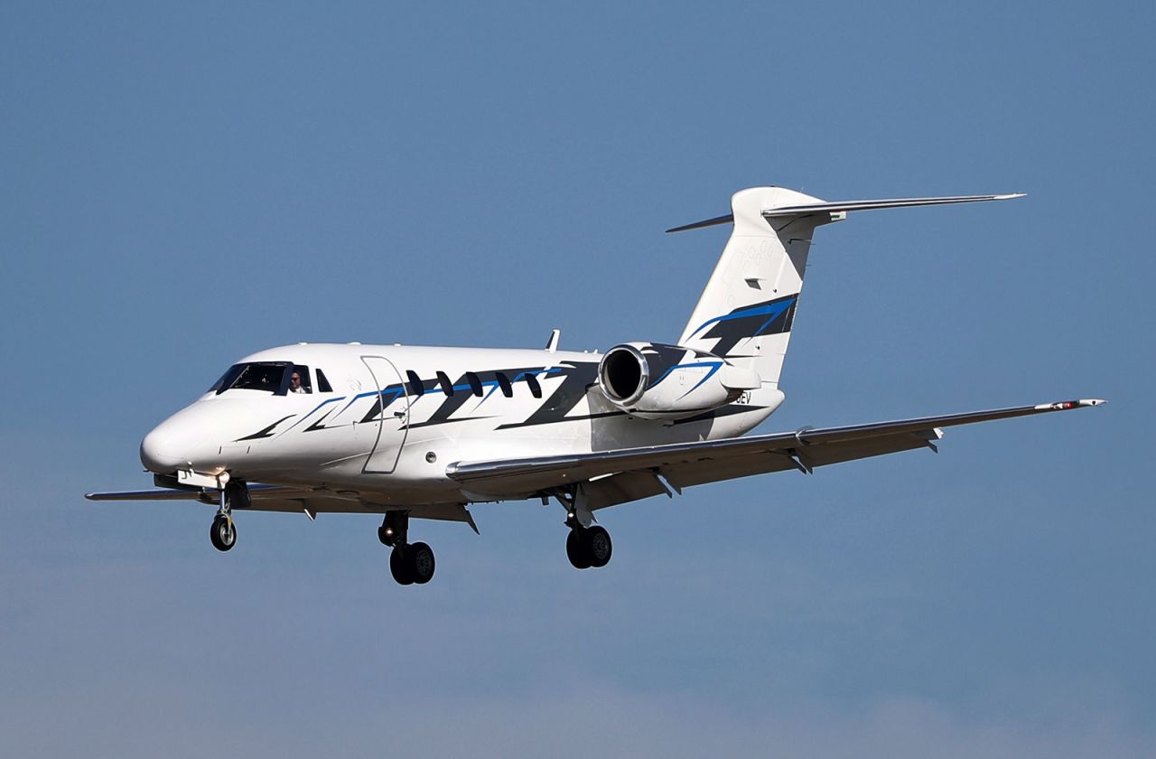 El jet de Prince es un Cessna 650 Citation III (foto de archivo).