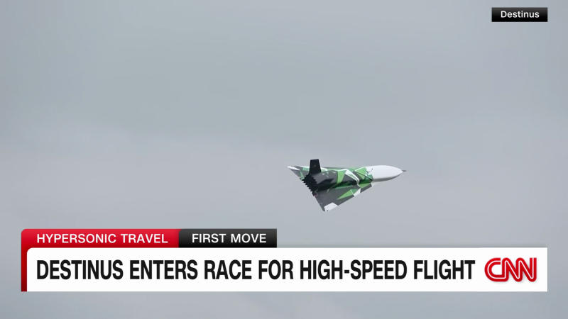Destinus enters race for high-speed flight | CNN Business