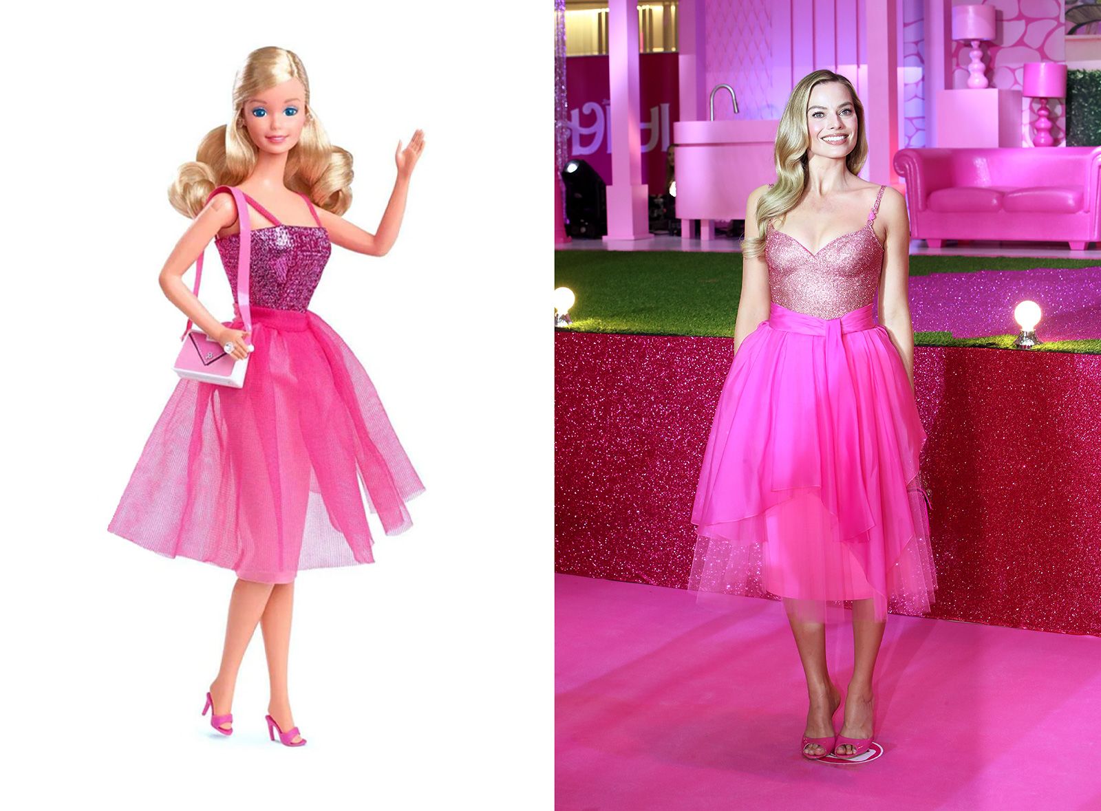 See Margot Robbie's Last Barbie Press Tour Outfit Before SAG Strike Begins