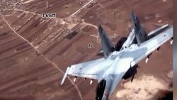Το Υπουργείο Άμυνας δημοσίευσε βίντεο με τα ρωσικά αεριωθούμενα αεροσκάφη να πλησιάζουν σε ένα αμερικανικό MQ-9