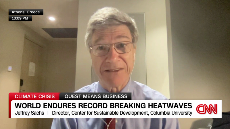 Video: Jeffrey Sachs outlines steps countries need to take to fight climate change  | CNN