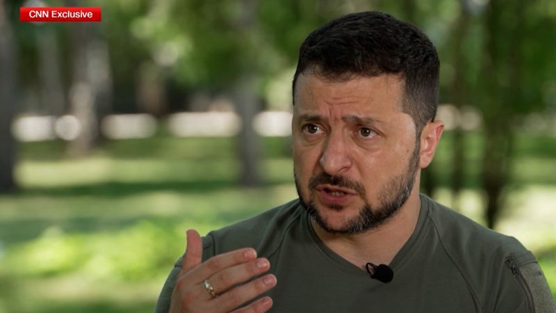 Watch: Zelensky on whether there’s forgiveness for Ukrainians collaborating with Russians  | CNN