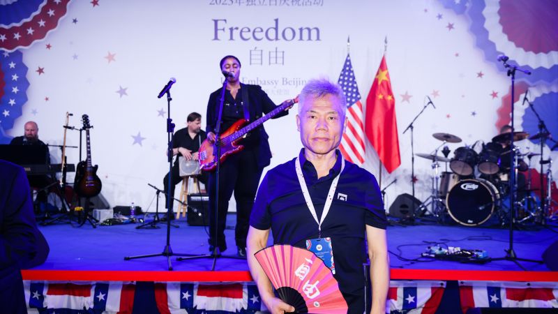 NextImg:'Anti-American' Chinese pundit faces backlash for attending Independence Day party at US Embassy in Beijing | CNN