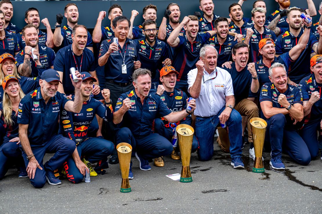 RED BULL RING, AUSTRIA - JULY 02: Max Verstappen, Red Bull Racing RB19 after the F1 Grand Prix of Austria at Red Bull Ring on July 02, 2023 in Spielberg, Austria.