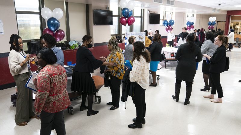 NextImg:US job openings dropped below 10 million in May | CNN Business