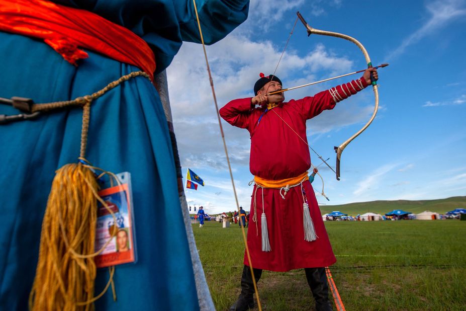 <strong>The games: </strong>Naadam festivals are held all over the country. There are three main sporting competitions -- Mongolian wrestling, archery and horse racing. 