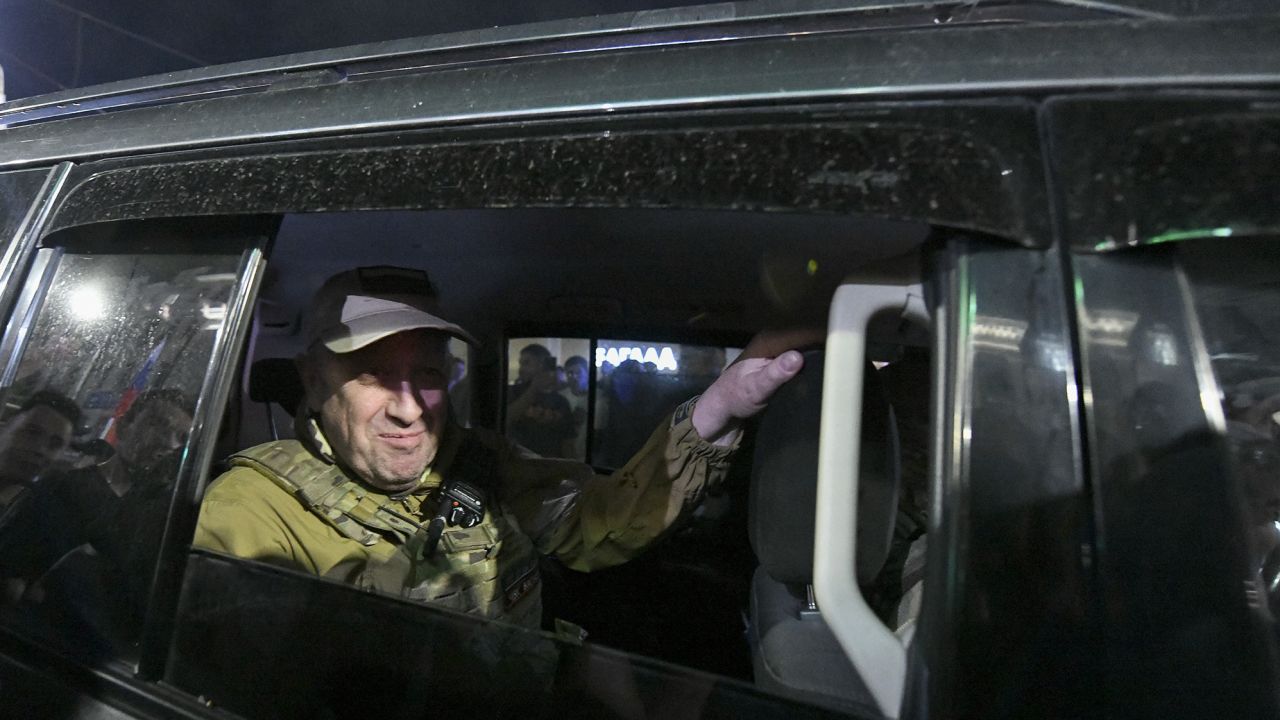 Yevgeny Prigozhin fue visto por última vez en público saliendo del cuartel militar ruso en Rostov-on-Don el 24 de junio.