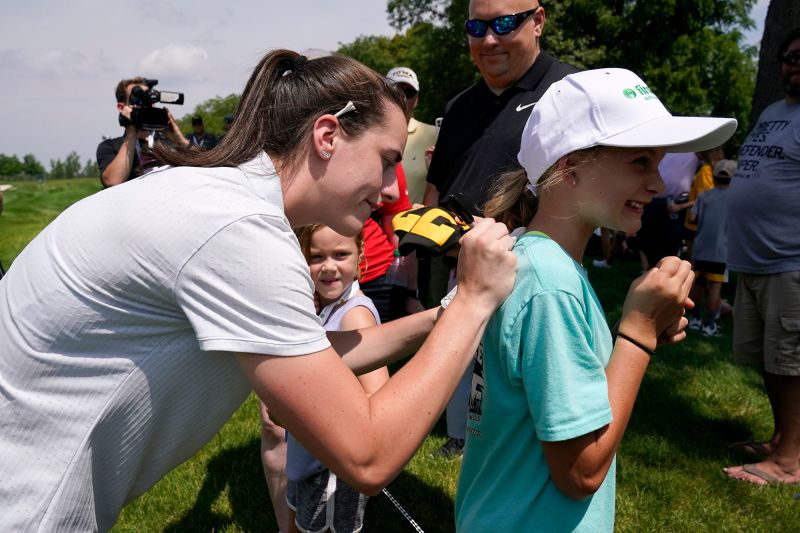 Transcendent Caitlin Clark claims crowds and compliments at PGA Tour pro-am CNN