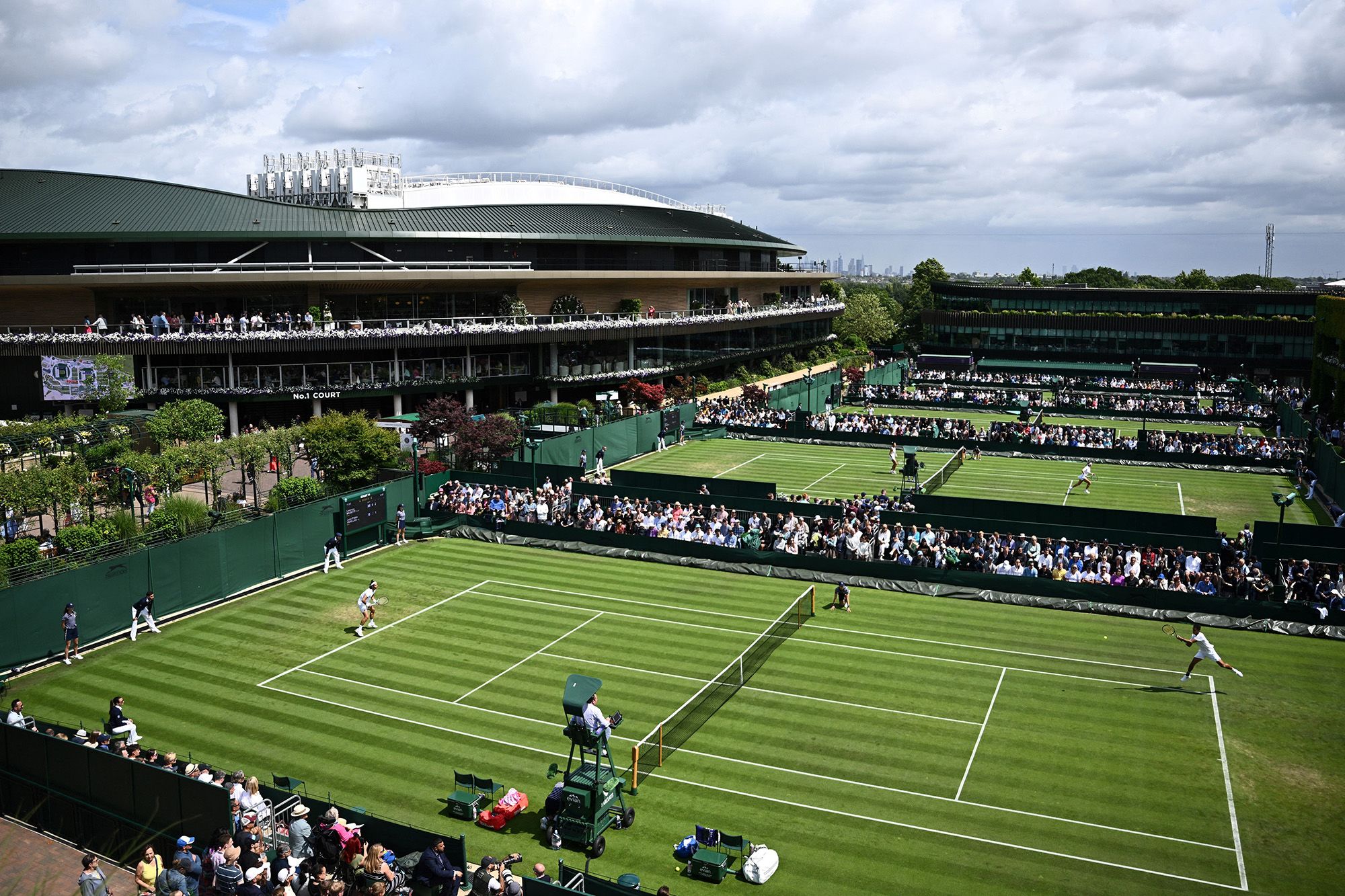 See Scenes From On And Off The Court At Wimbledon 2022