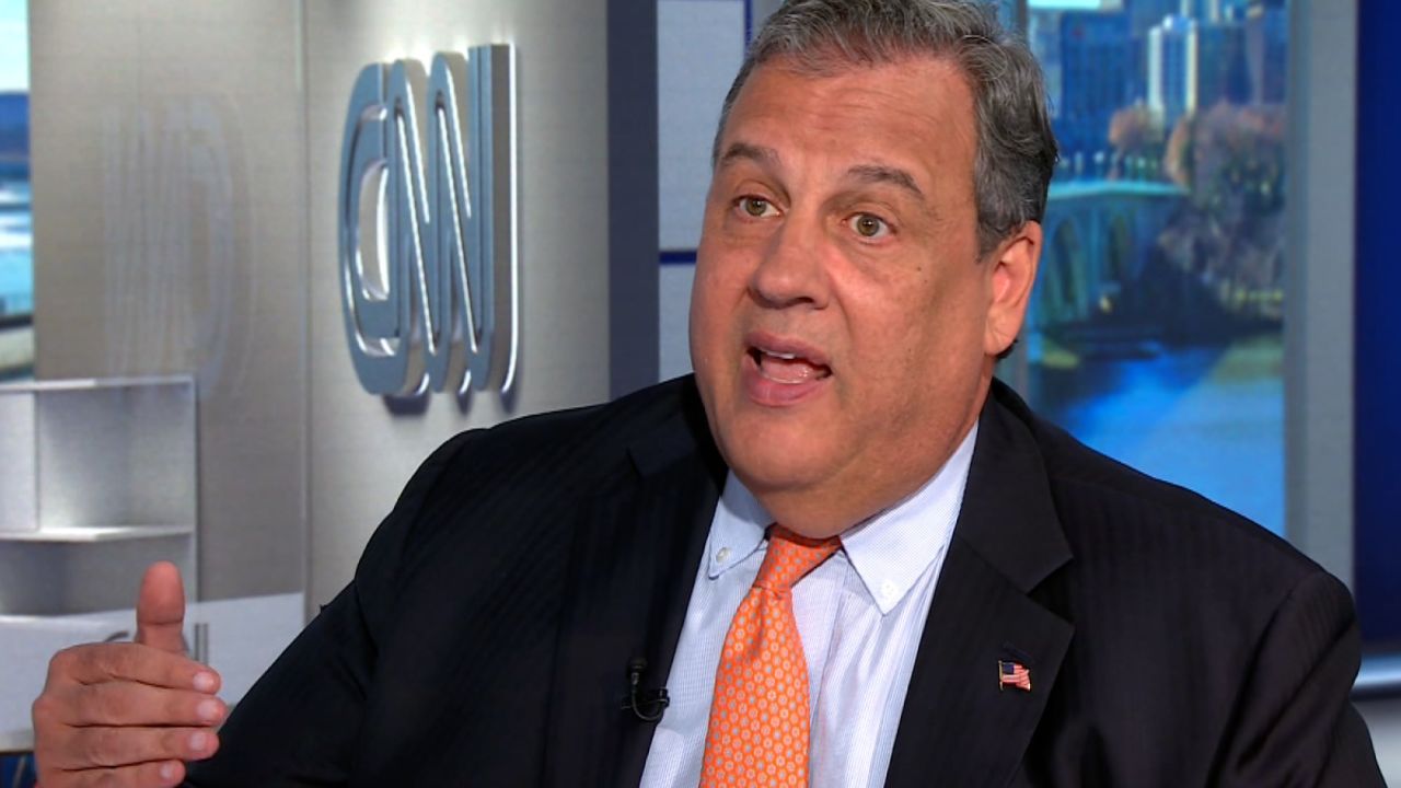 Gop Presidential Candidate Chris Christie Calls Trumps Social Media