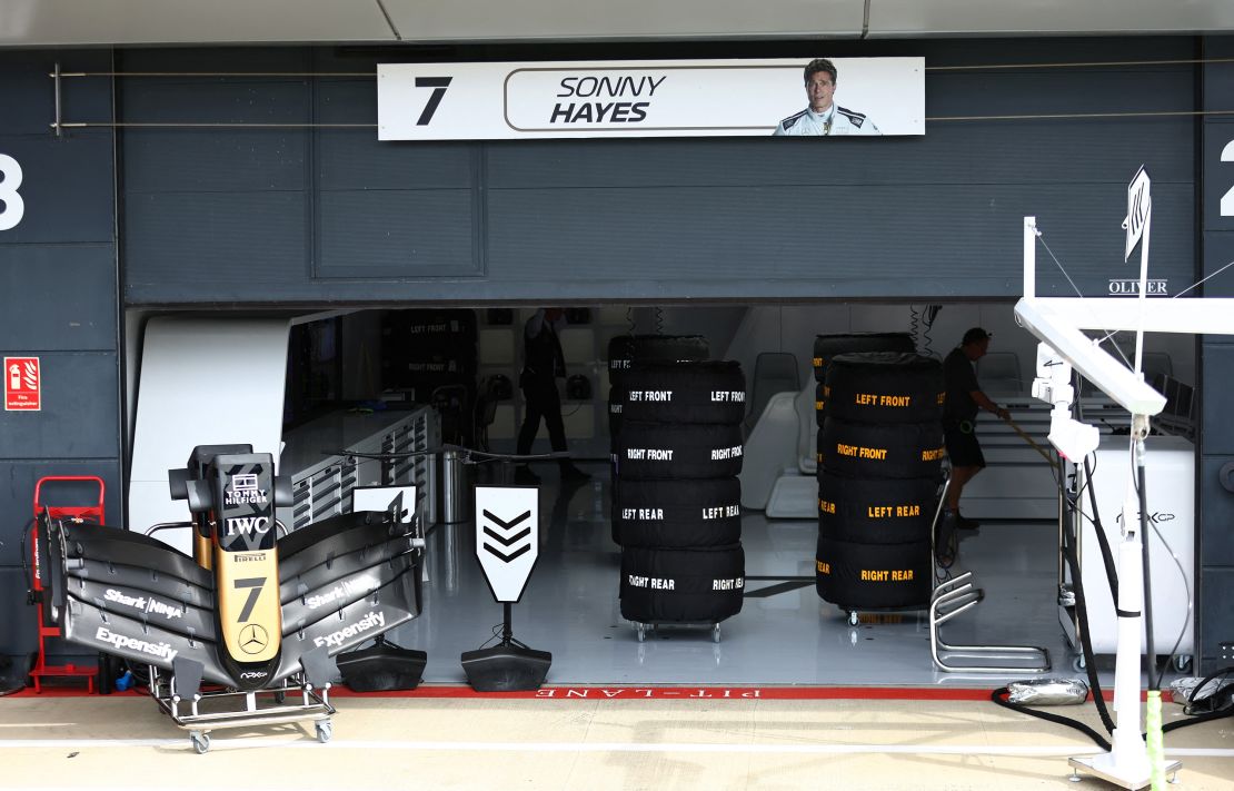 The fictional team will even have a space on the grid at Silverstone.