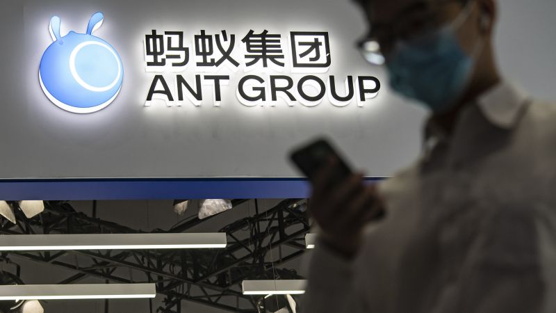 NextImg:China fines Jack Ma's Ant Group nearly $1 billion | CNN Business
