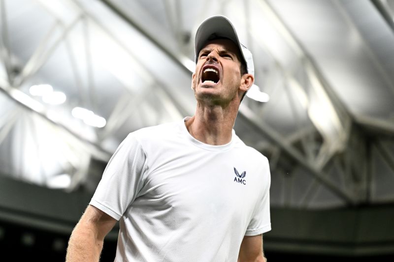 Andy Murray shows trademark grit as Wimbledon match against Stefanos Tsitsipas ends on cliffhanger CNN