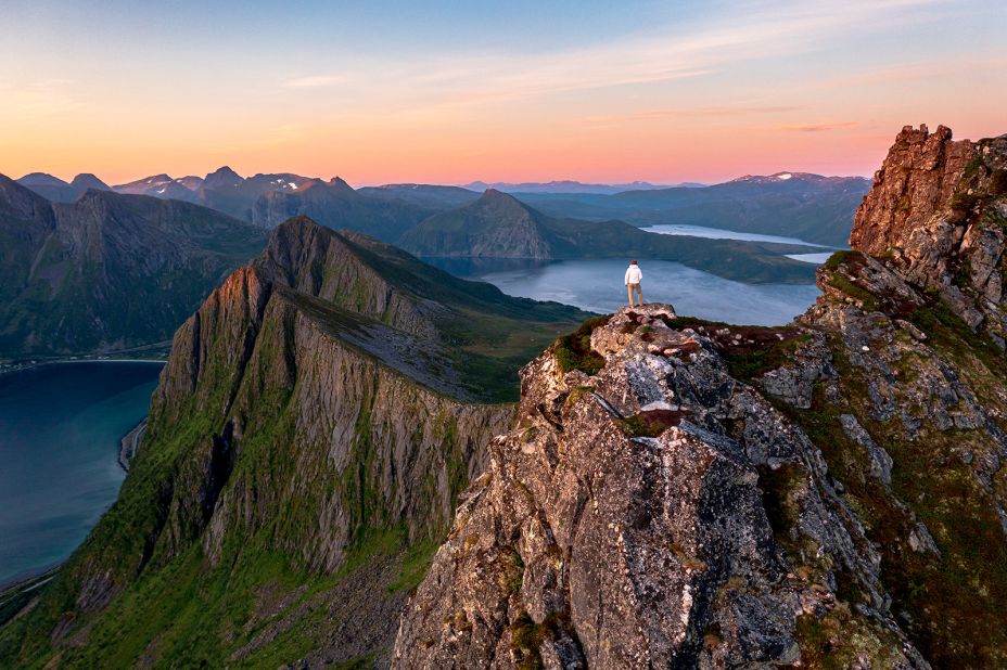 <strong>Senja, Norway: </strong>On the island of Senja, mountains plunge vertically into fjords and picturesque fishing villages line part of the coast.