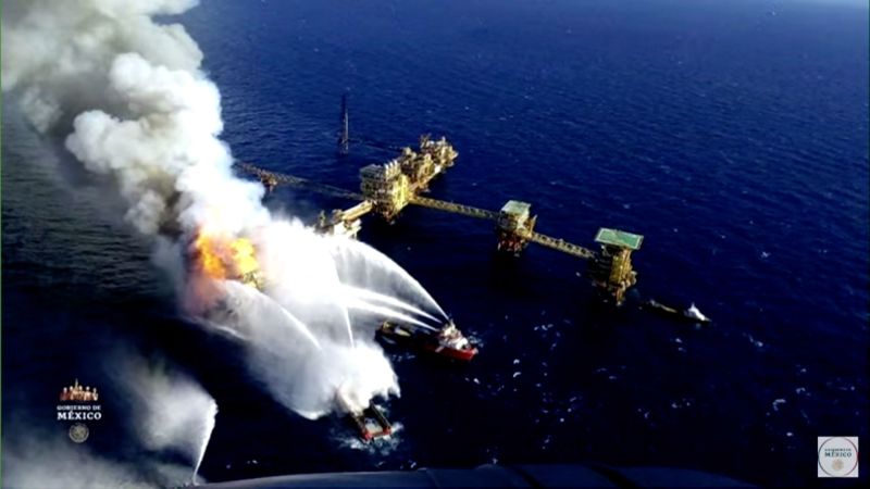 Deadly Fire Breaks Out at Nohoch Alfa Oil Platform in the Gulf of Mexico