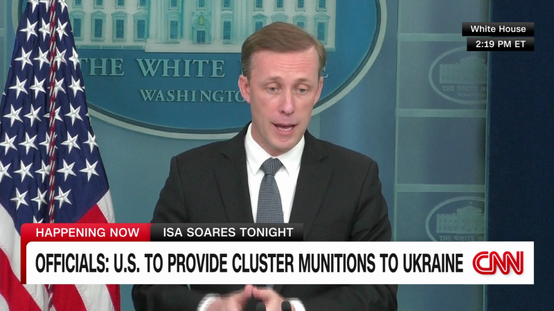 U.S. to supply cluster munitions to Ukraine | CNN Politics