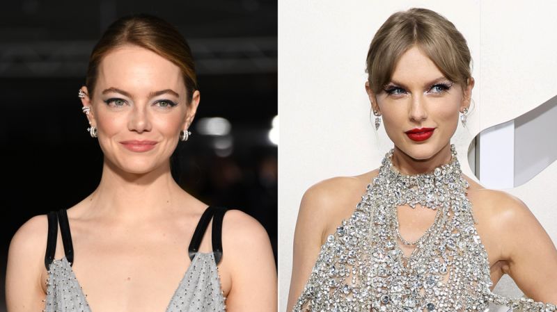 Emma Stone is at the center of rumors about a song on Taylor Swift's